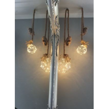 Eglo - LED Ziemassvētku dekorācija 15xLED/0,06W/3xAA