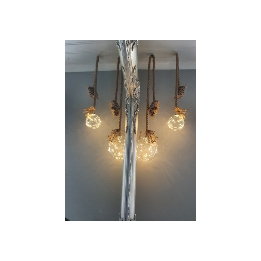 Eglo - LED Ziemassvētku dekorācija 15xLED/0,06W/3xAA