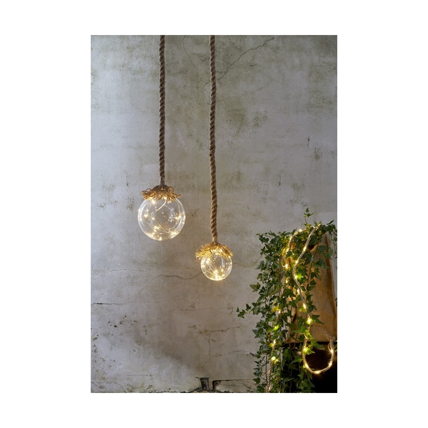 Eglo - LED Ziemassvētku dekorācija 15xLED/0,06W/3xAA