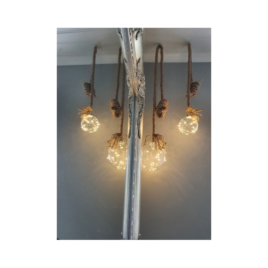 Eglo - LED Ziemassvētku dekorācija 15xLED/0,06W/3xAA