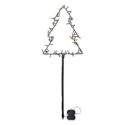 Eglo - LED Āra Ziemassvētku rotājums LED/4xAA IP44 koks