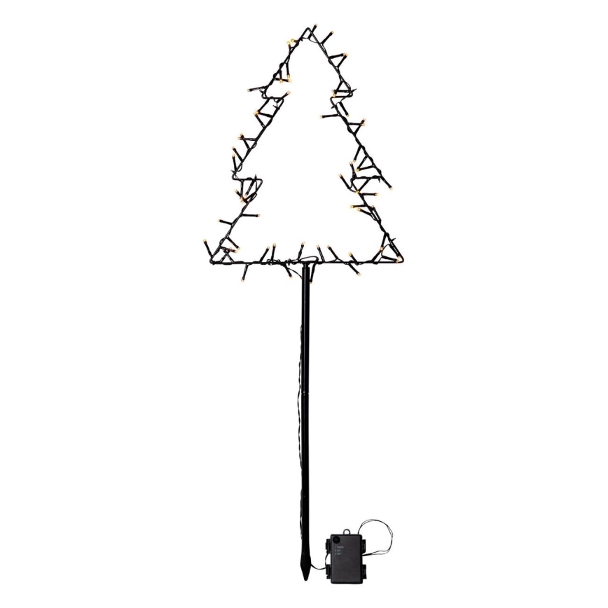 Eglo - LED Āra Ziemassvētku rotājums LED/4xAA IP44 koks