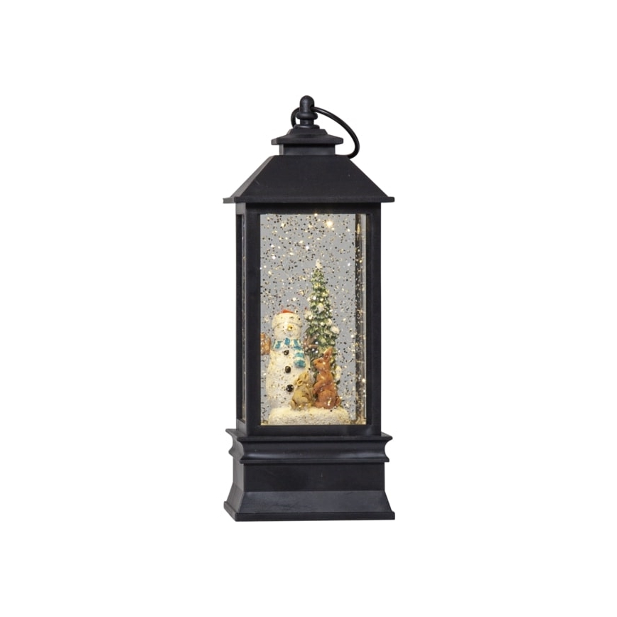 Eglo - LED Ziemassvētku rotājums 1xLED/0,064W/3xAAA melns