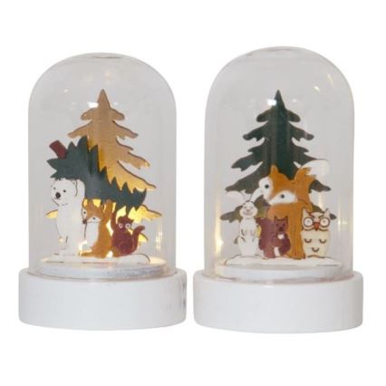 Eglo - komplekts 2x LED Ziemassvētku dekorācijas LED/0,03W/1xCR2032