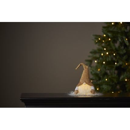 Eglo - zelta LED Ziemassvētku rotājums LED/0,06W/3xAG13