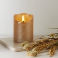 Eglo 411498 - LED Svece FLAMME RUSTIC LED/2xAA zelta