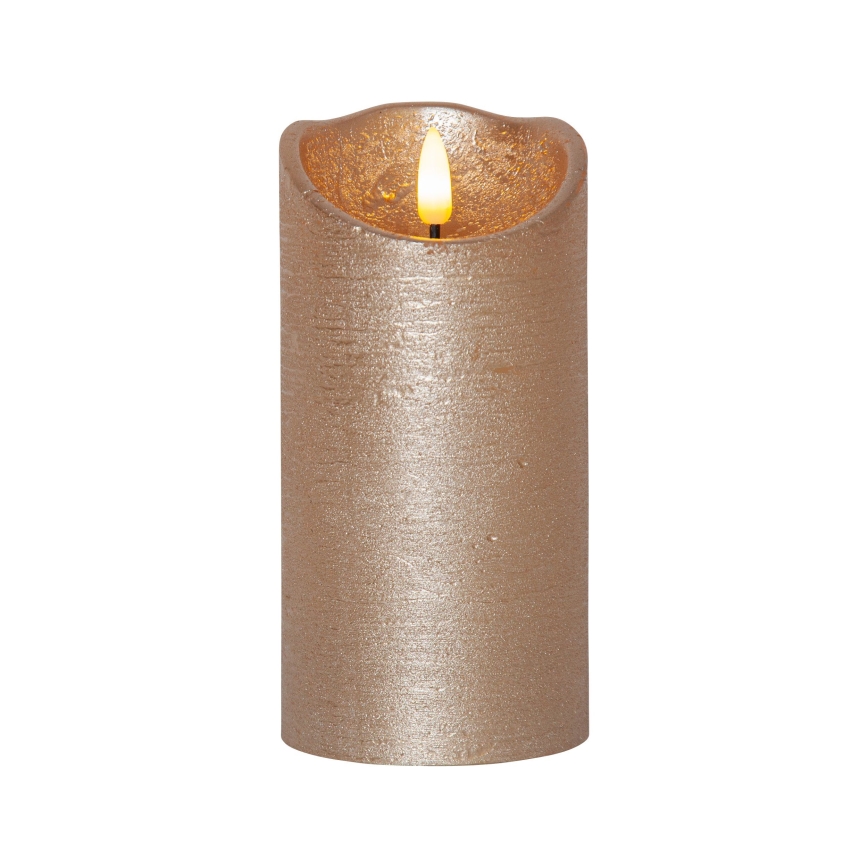 Eglo 411501 - LED Ziemassvētku dekorācija FLAME LED/0,03W/2xAA zelta krāsā