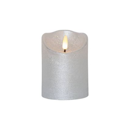 Eglo 411502 - LED Svece FLAMME RUSTIC LED/2xAA sudraba