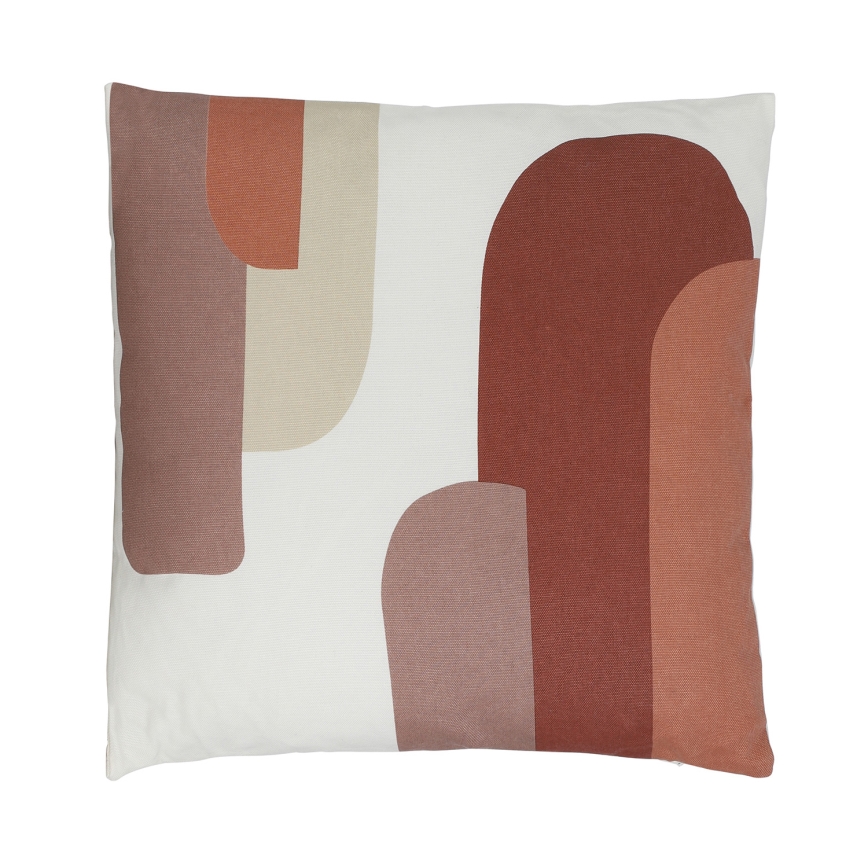 Eglo 420007 - Dekoratīvais spilvens CHEVERY 45x45 cm balts/sarkans