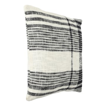 Eglo 420061 - Dekoratīvais spilvens CHEVERY 45x45 cm krēmkrāsains/melns