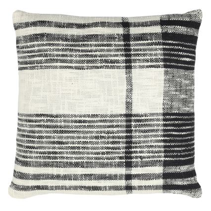 Eglo 420061 - Dekoratīvais spilvens CHEVERY 45x45 cm krēmkrāsains/melns