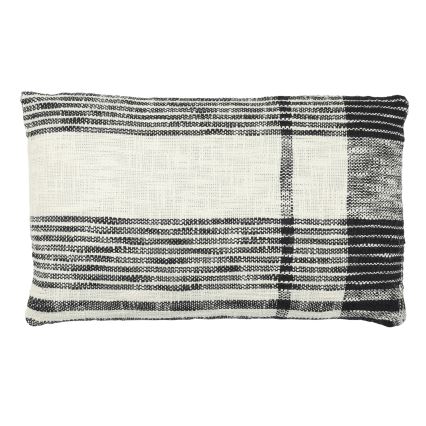 Eglo 420062 - dekoratīvais spilvens CHEVERY 30x50 cm krēmkrāsains/melns