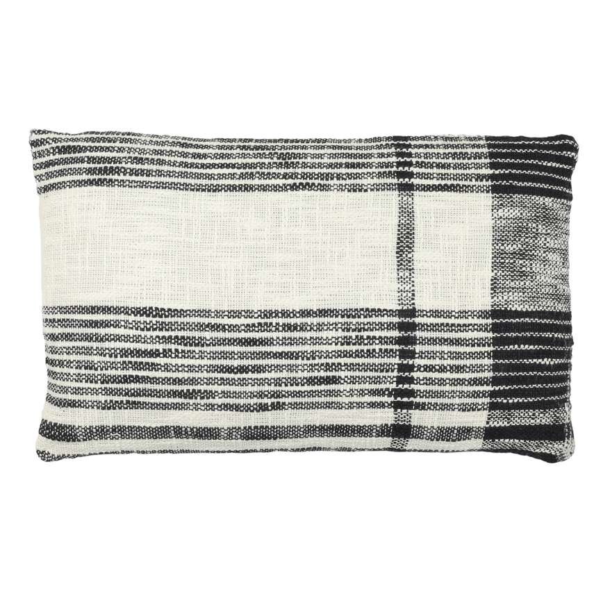 Eglo 420062 - dekoratīvais spilvens CHEVERY 30x50 cm krēmkrāsains/melns