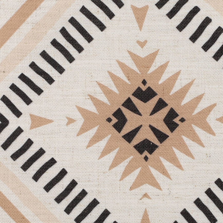 Eglo 420079 - Dekoratīvais spilvens CHEVERY 45x45 cm bēšs/melns