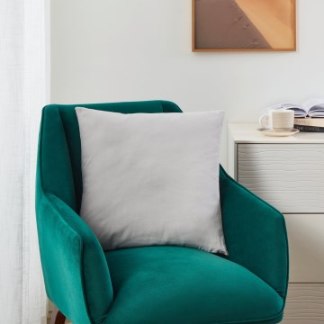 Eglo 420091 - Dekoratīvais spilvens ILES 50x50 cm pelēks