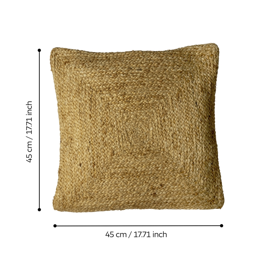 Eglo 420106 - Dekoratīvais spilvens COTABATO 45x45 cm brūns