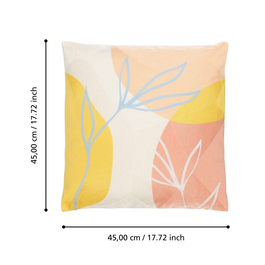 Eglo 420243 - Dekoratīvais spilvens BERHALA 45x45 cm daudzkrāsains