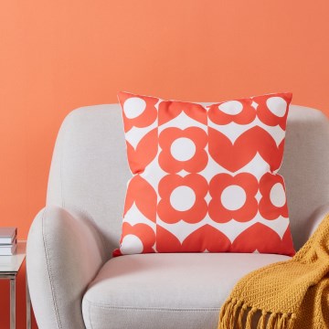 Eglo 420247 - Dekoratīvs spilvens TSUNAN 45x45 cm oranžs