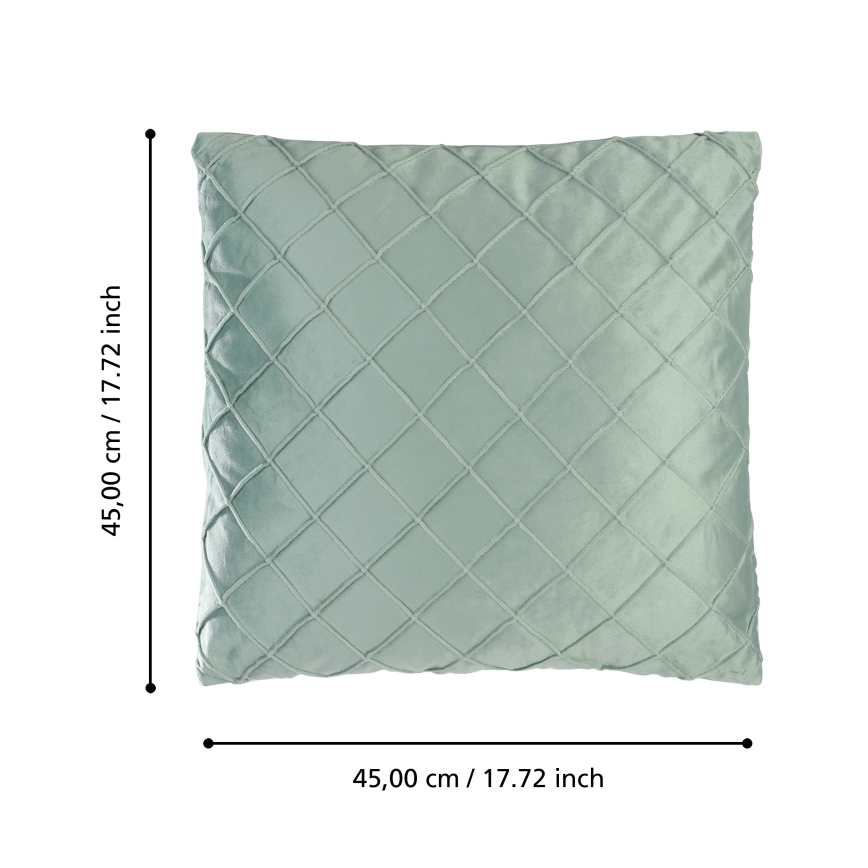 Eglo 420252 - Dekoratīvais spilvens SHOURA 45x45 cm zaļš