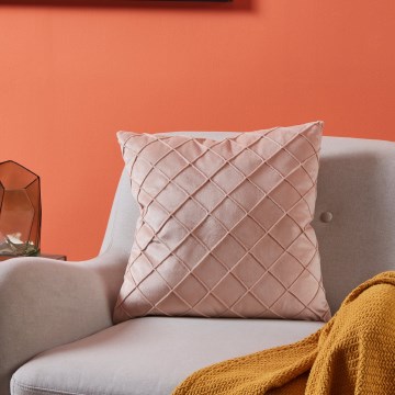 Eglo 420253 - Dekoratīvais spilvens SHOURA 45x45 cm rozā