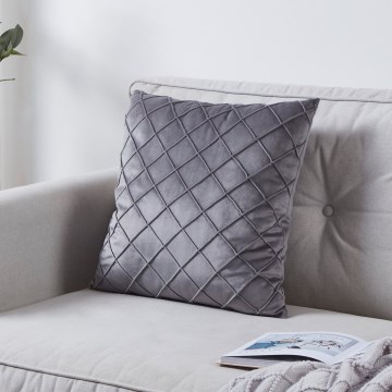 Eglo 420254 - Dekoratīvais spilvens SHOURA 45x45 cm, pelēks