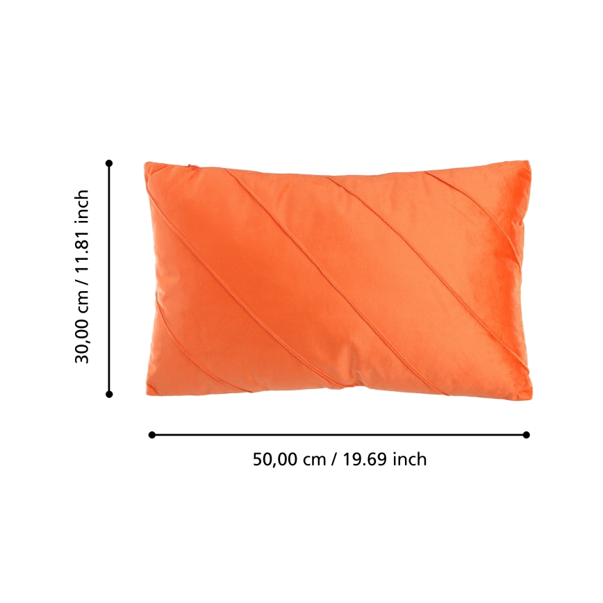 Eglo 420257 - Dekoratīvs spilvens SHOURA 30x50 cm oranžs