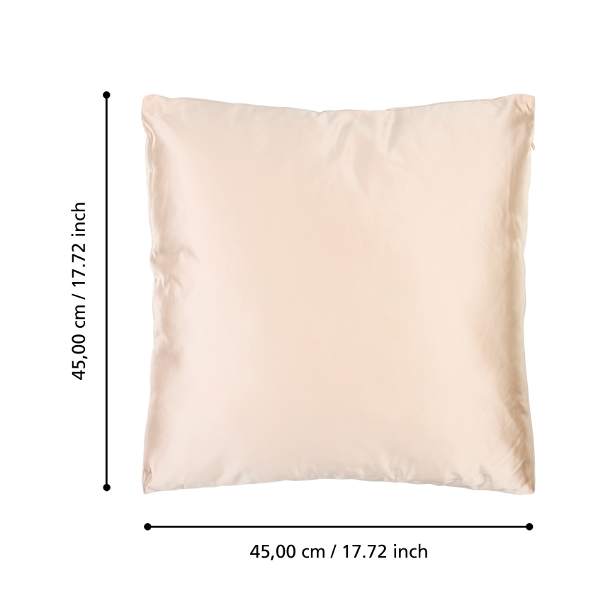 Eglo 420275 - Dekoratīvs spilvens KYONAN 45x45 cm rozā