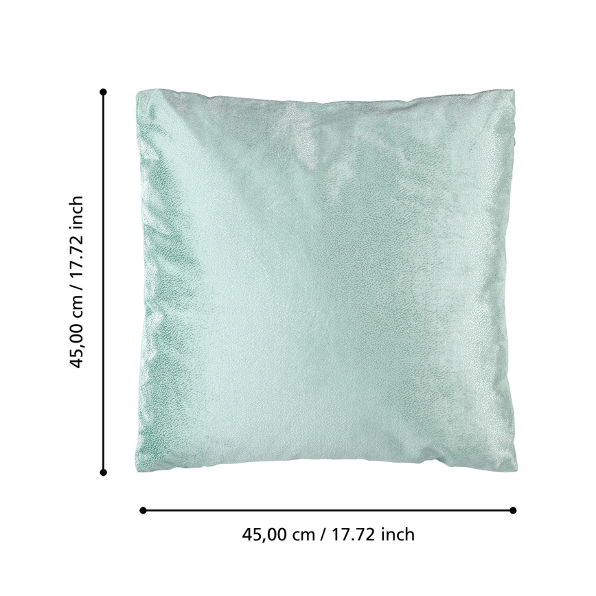 Eglo 420285 - Dekoratīvais spilvens SINGU 45x45 cm mentes krāsā