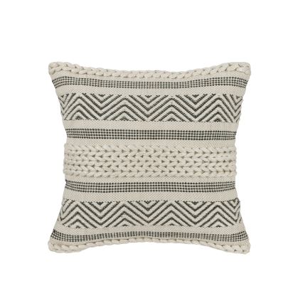 Eglo 420304 - dekoratīvais spilvens MELUT 45x45 cm krēmkrāsas/melns