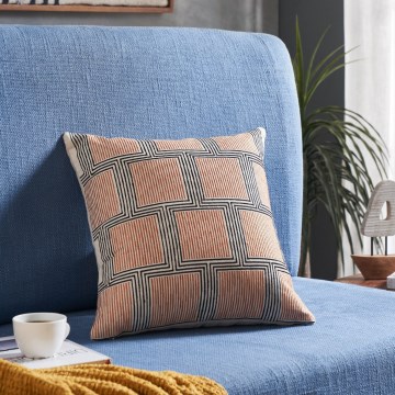 Eglo 420308 - Dekoratīvais spilvens CHEVERY 45x45 cm, brūns