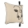 Eglo 420329 - Dekoratīvais spilvens CHEVERY 45x45 cm krēmkrāsains/melns