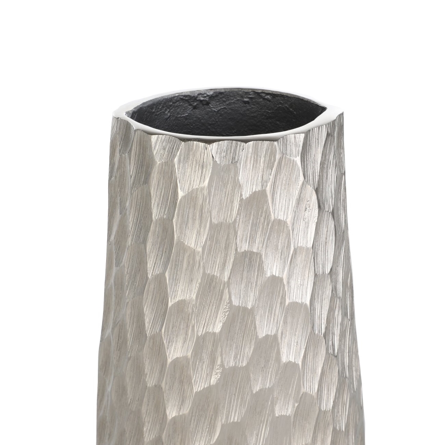 Eglo - Metāla vāze 40,5x14 cm sudraba