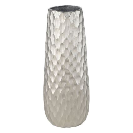 Eglo - Metāla vāze 31x12 cm sudraba