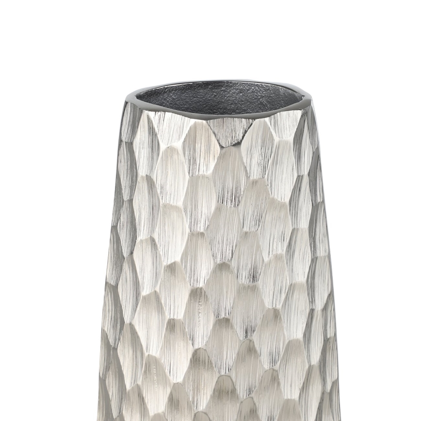 Eglo - Metāla vāze 31x12 cm sudraba