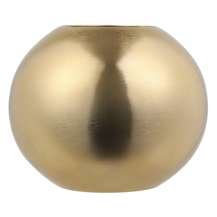 Eglo - Metāla vāze 16,5x18 cm zelta