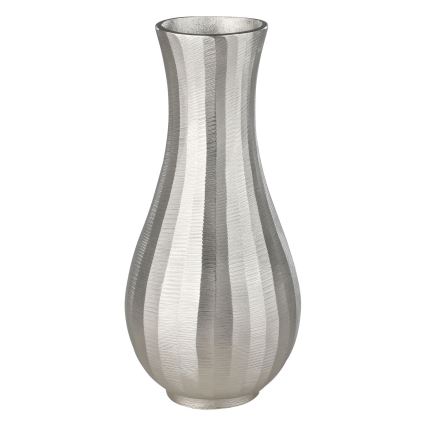 Eglo - Metāla vāze 28,5x13 cm sudraba