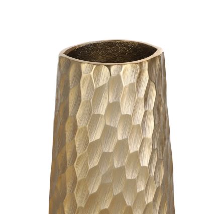 Eglo - Metāla vāze 40,5x14 cm zelta