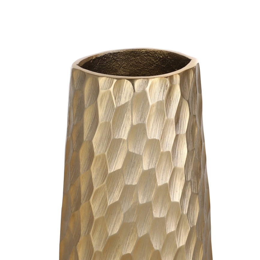 Eglo - Metāla vāze 40,5x14 cm zelta