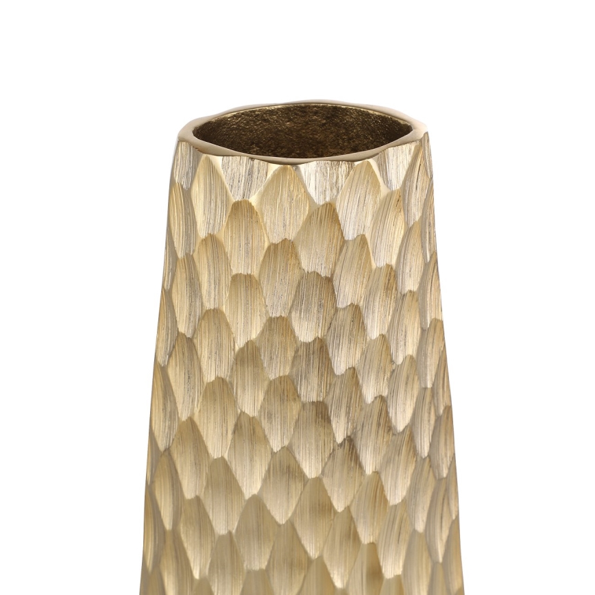 Eglo - Metāla vāze 31x12 cm zelta