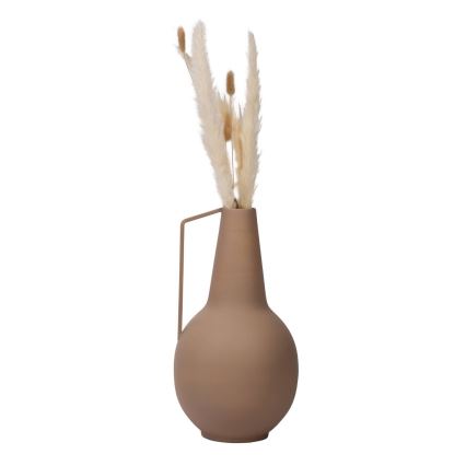 Eglo - Metāla vāze 39x21 cm brūna