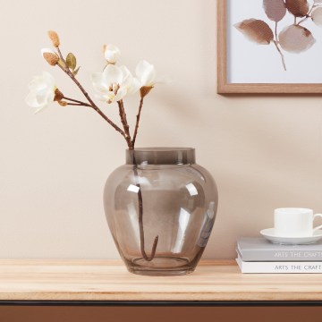 Eglo 421211 - Stikla vāze ASINDRO 23,5x22 cm melna/dūmota