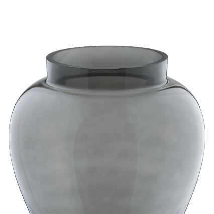 Eglo 421211 - Stikla vāze ASINDRO 23,5x22 cm melna/dūmota