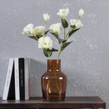 Eglo 421221 - Stikla vāze SIRANANA 22x14,5 cm brūna/dūmota