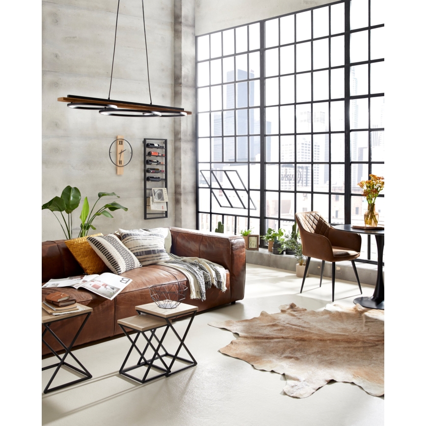 Eglo 421221 - Stikla vāze SIRANANA 22x14,5 cm brūna/dūmota