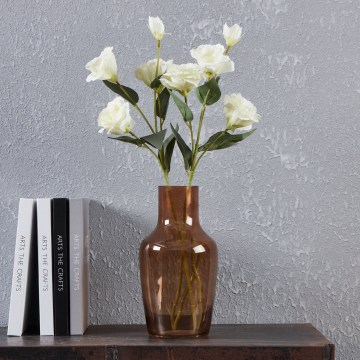 Eglo 421224 - Stikla vāze SIRANANA 25x13,3 cm brūna/dūmota