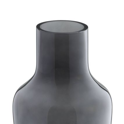 Eglo - Stikla vāze 25x13,3 cm melna