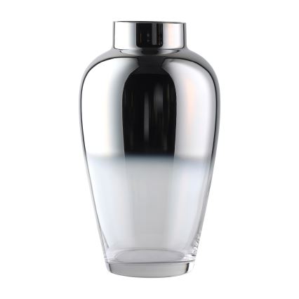 Eglo 421359 - Stikla vāze KENYASI 27x15,5 cm, spīdīgs hroms