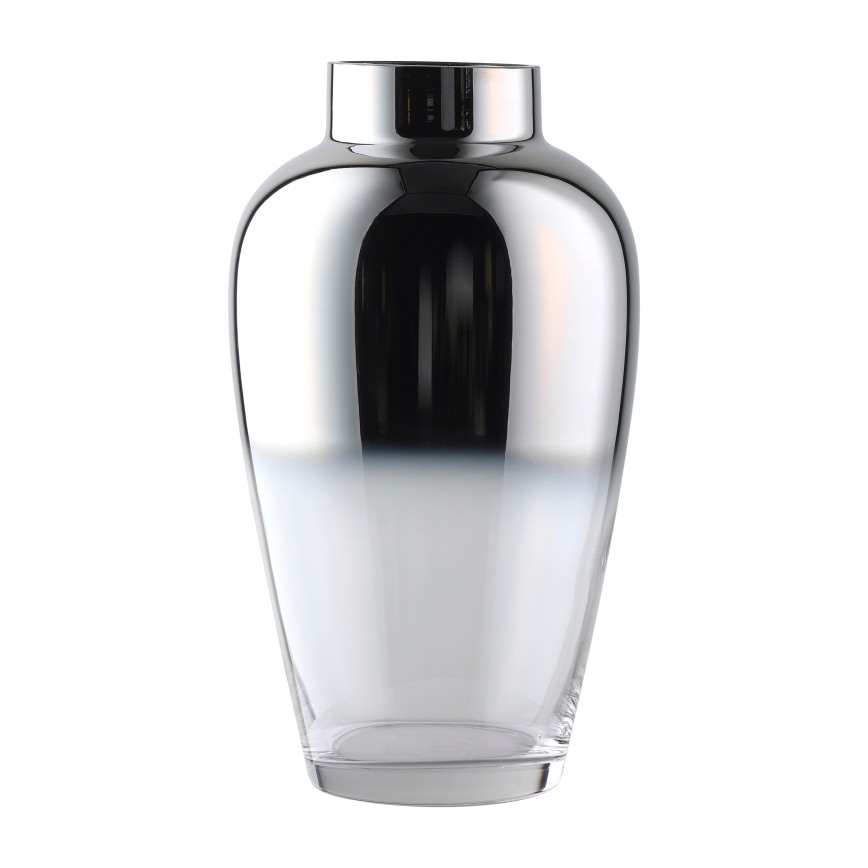 Eglo 421359 - Stikla vāze KENYASI 27x15,5 cm, spīdīgs hroms