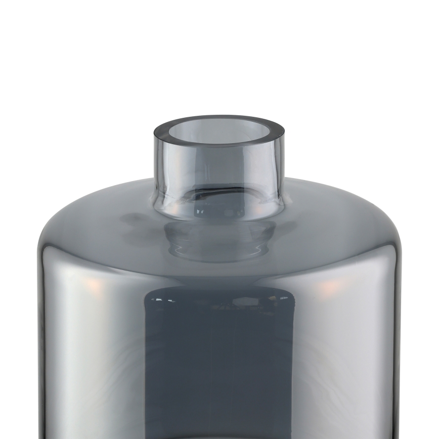 Eglo 421385 - Stikla vāze NABAS 24,5x21 cm melna/dūmakaina