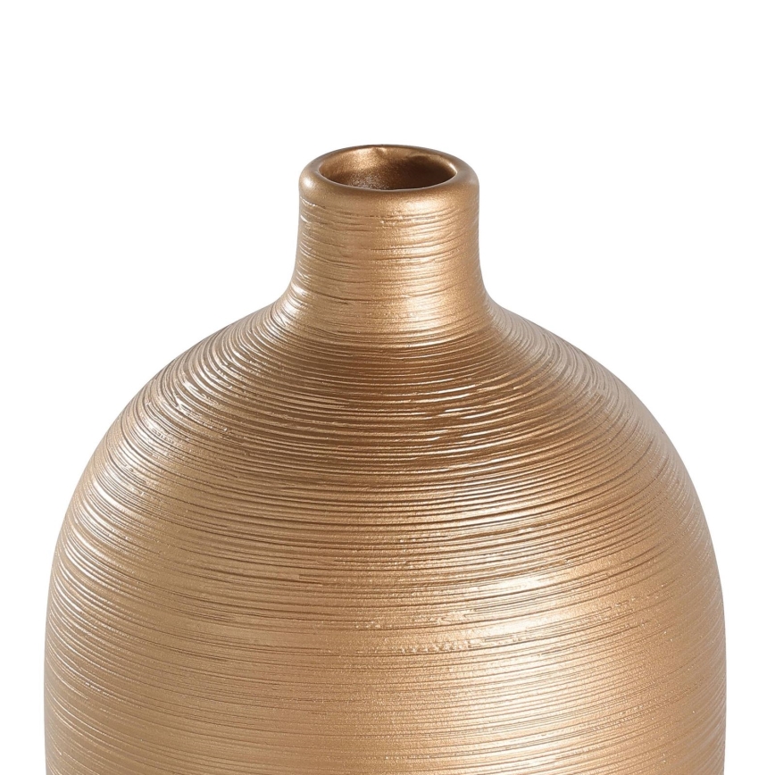Eglo - Keramikas vāze 28x15 cm balta/zelta